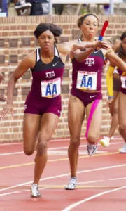 A&M women lead qualifying in 4x1, 4x4 at Penn Relay Carnival