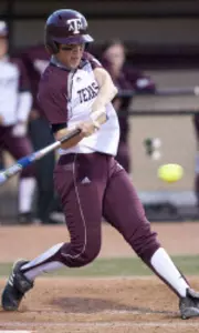 Aggies Fall in First Game of Baton Rouge Regional