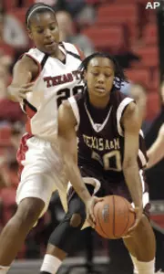 No. 8 Aggies Drop 60-53 Decision at Texas Tech