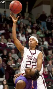 No. 7 Aggies Top Stephen F. Austin, 106-56