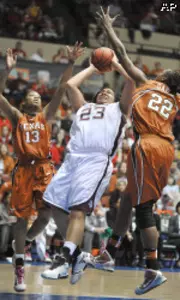 No. 11 Aggies Advance To Big 12 Semis With 77-64 Win Over Texas