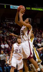 No. 10 Aggies Hold Off Tigers, 65-55