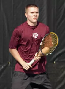 Aggie Netters Corral Cowboys, 4-3, in Tulsa