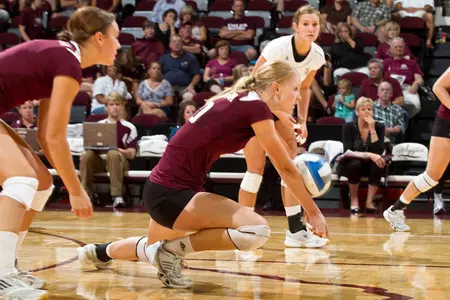 Aggies Roll to Sweep of Delaware