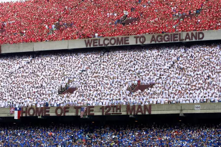 10 Years Ago - Red, White, & Blue at Kyle Field