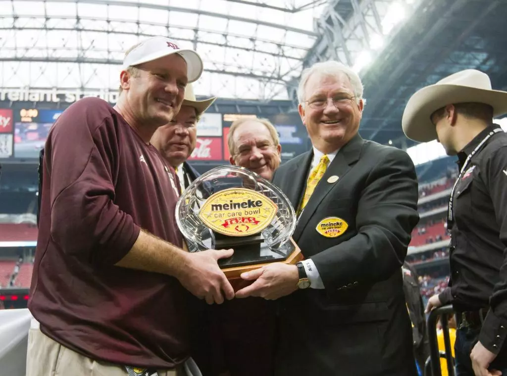 Aggies End Season with Meineke Bowl Win