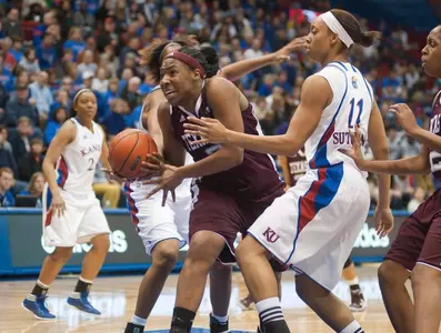 No. 13 Aggies Win Ninth Straight Against Kansas