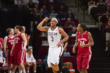 Bone and White Lead A&M Past Oklahoma, 75-58