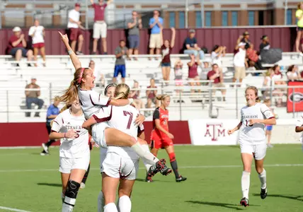 Aggies Blank Georgia, 1-0, in Double Overtime