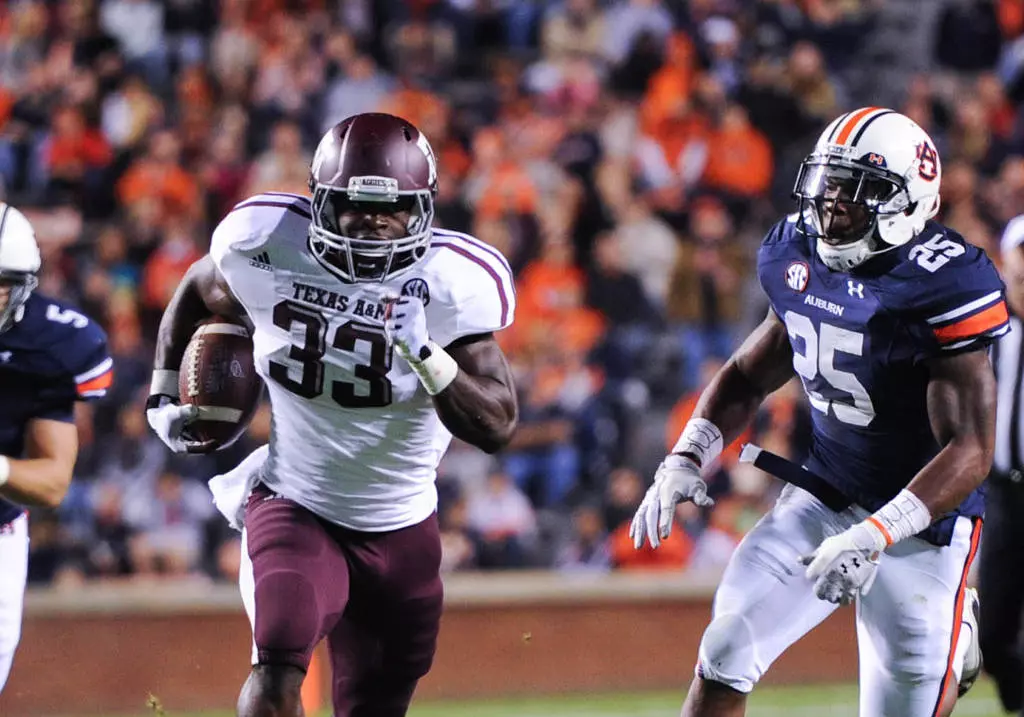 Aggies Too Much for Auburn, 63-21
