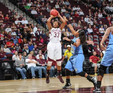 Aggies Romp Past No. 12 Georgia, 64-46