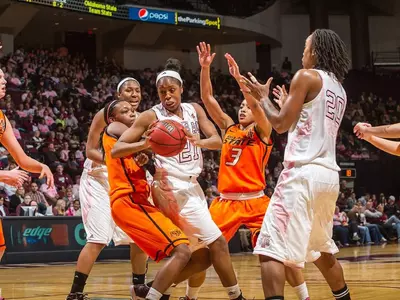 No. 13 Aggies Down OSU, 63-49