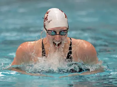 Larson Takes Sixth in 200 Breaststroke
