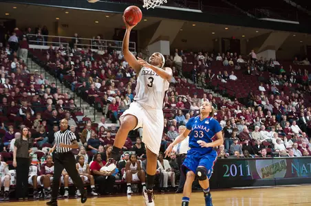 Bone Leads No. 16 A&M Over No. 25 Kansas