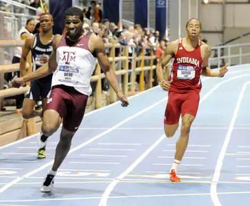 A&M's Ameer Webb captures gold in NCAA Indoor 200m