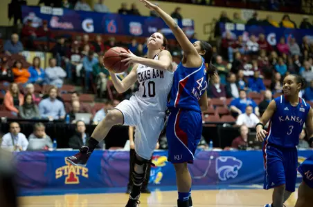 Aggies Advance to Big 12 Semifinals with 78-63 Win Over Kansas