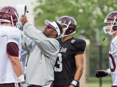 Sumlin's Aggies Open 2012 Spring Drills