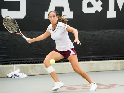 Sanchez Reaches Finals; Aggies Compete at Rice