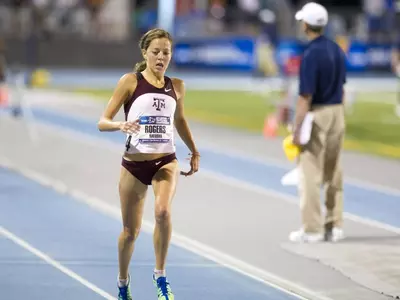 Texas A&M's Natosha Rogers strikes NCAA 10k gold