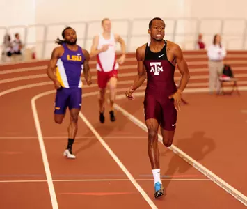 Texas A&M men win Triangular, women finish second by four points