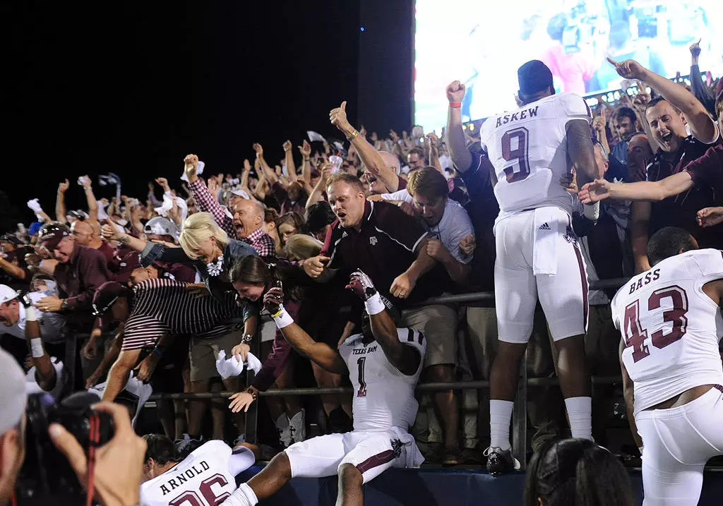 Lambo Kicks No. 9 Aggies Past Ole Miss, 41-38