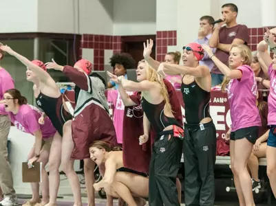 Aggies out-duel Longhorns in pool