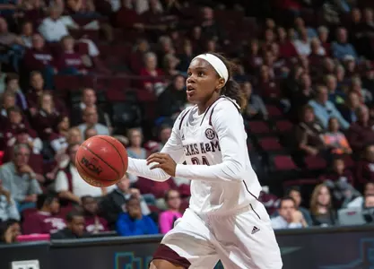 No. 16 Aggies Dominate Lady Panthers, 76-27