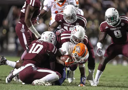 No. 12 A&M Dominates UTEP, 57-7