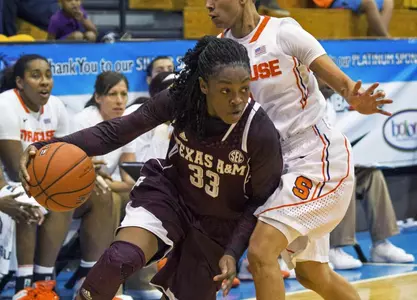 Walker Named To All-Tournament Team, Aggies Fall To Syracuse