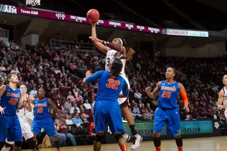 Bone Leads Aggies' Win Against Florida, Tie for First in SEC