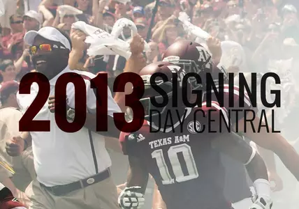 2013 Texas A&M Football Signing Day Central