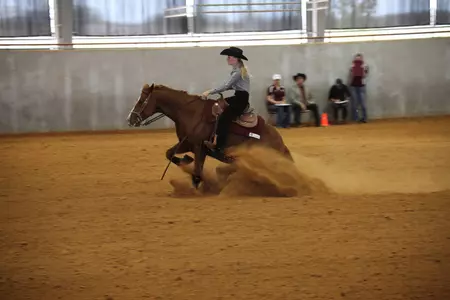 No. 8 Aggie Equestrian Rallies to Top No. 10 SMU, 12-8