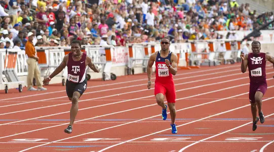 A&M's Ameer Webb leads Aggies with three victories at Texas Relays
