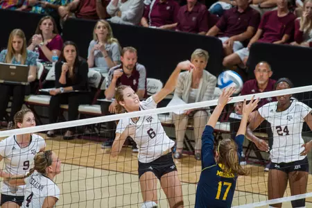 Texas A&M Goes Five Against No. 7 Michigan