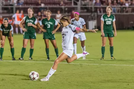 No. 20 Aggies Corral Cal Poly Mustangs in a 4-0 Win