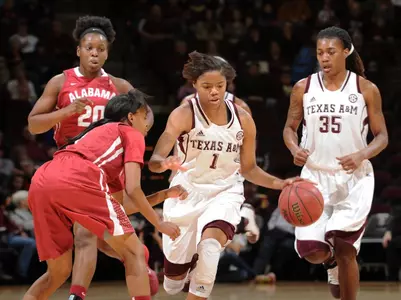 A&M Opens SEC Play with 73-58 Win over Tide