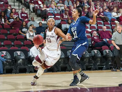 Aggies Move to 4-0 with 76-55 Win Over Rice