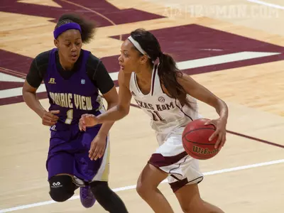 Women's Basketball Remains Unbeaten, Downs Prairie View 59-41