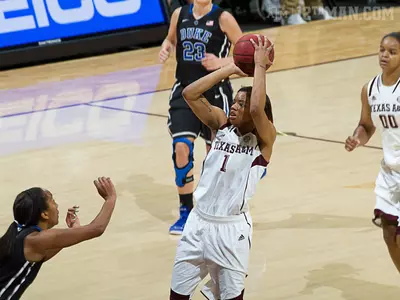 No. 7 Aggies Earn 63-59 Win Over No. 8 Duke