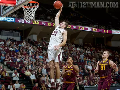 Caruso Leads Men's Basketball to 72-71 Win over Arizona State