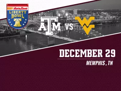 Texas A&M Seeking Fourth Straight Bowl Win at AutoZone Liberty Bowl