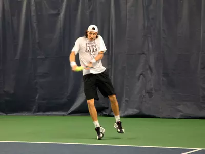 Texas A&M Tops Tennessee at ITA Indoors