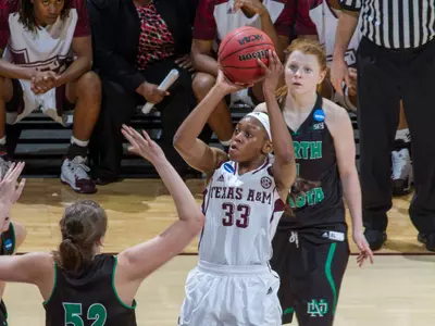 A&M Tops UND, Advances to NCAA Second Round