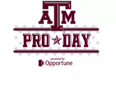 Aggie Football hosts Texas A&M Pro Day presented by Opportune