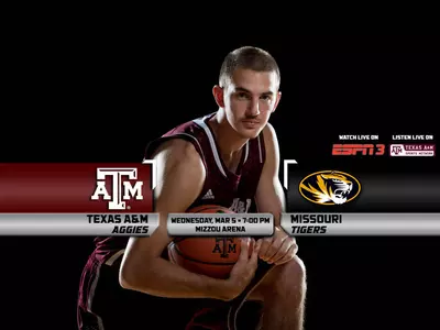 Aggies Face Missouri in Columbia Wednesday Night