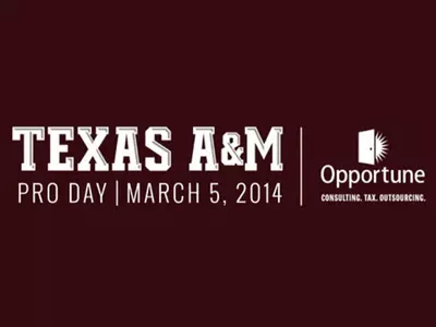Texas A&M hosts Pro Day presented by Opportune