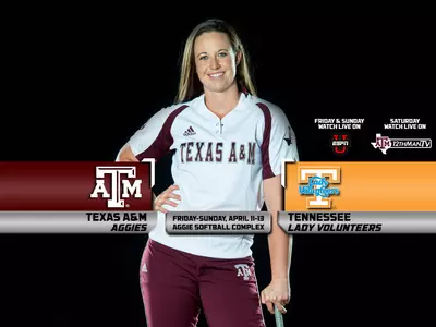 Aggies Host 4th-Ranked Lady Vols in Nationally-Televised SEC Series