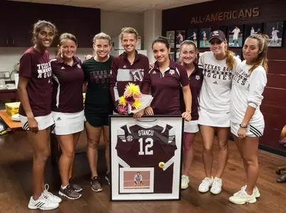 Aggies Celebrate Senior Day with 4-0 Victory Over Mississippi State