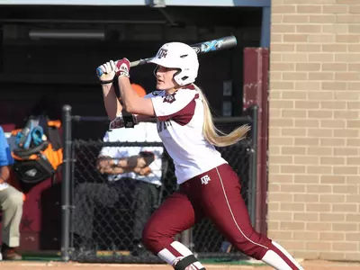Aggies End SEC Play with 9-1 Run-Rule Loss at Auburn