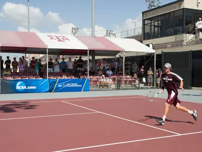 Texas A&M Falls to Cal in Marathon Match